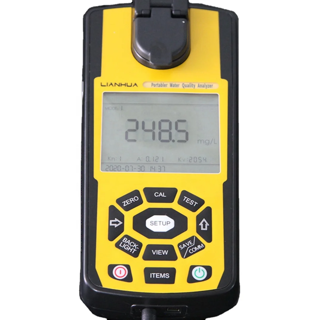 Portable photometer for water analysis COD total phosphorus ammonia-N meter tester