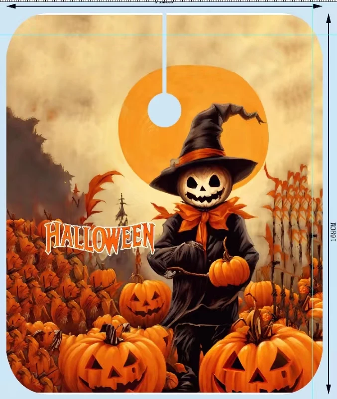 New Design Halloween Hair Cutting Salon Cape Waterproof Large Hairdressing Styling Cape Gown Apron Barber Cape For Barber