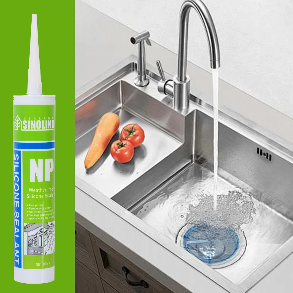 Best Sell Acetic Neutral Glass Glue Clear Adhesives Silicone Sealant