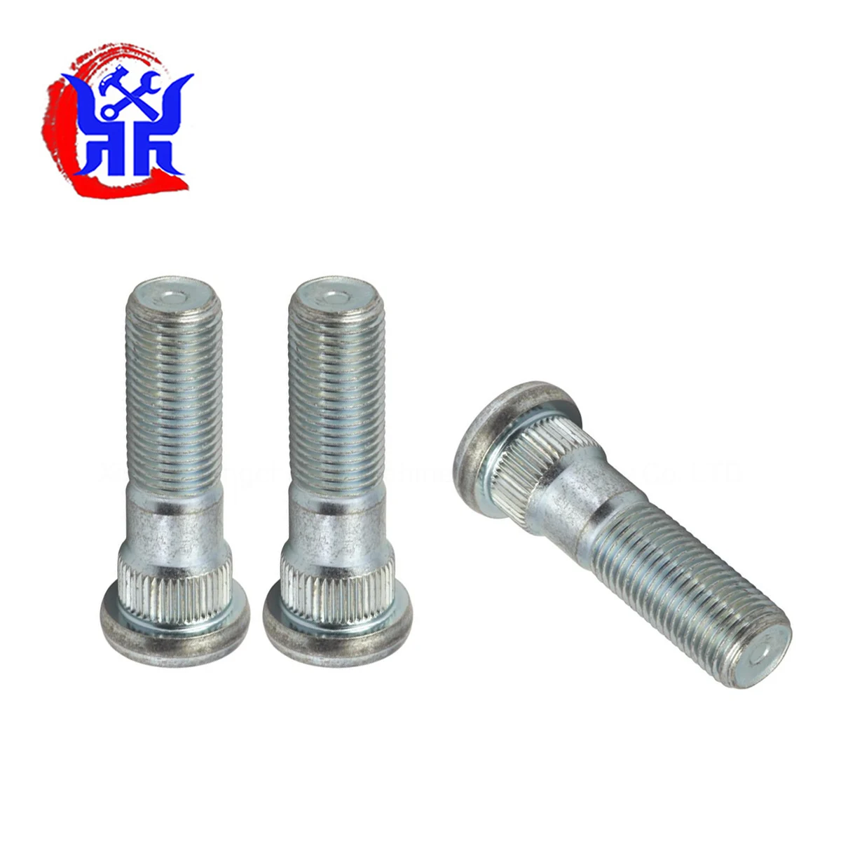 33mm length blue white Zinc grade 10.9 wheel stud bolt