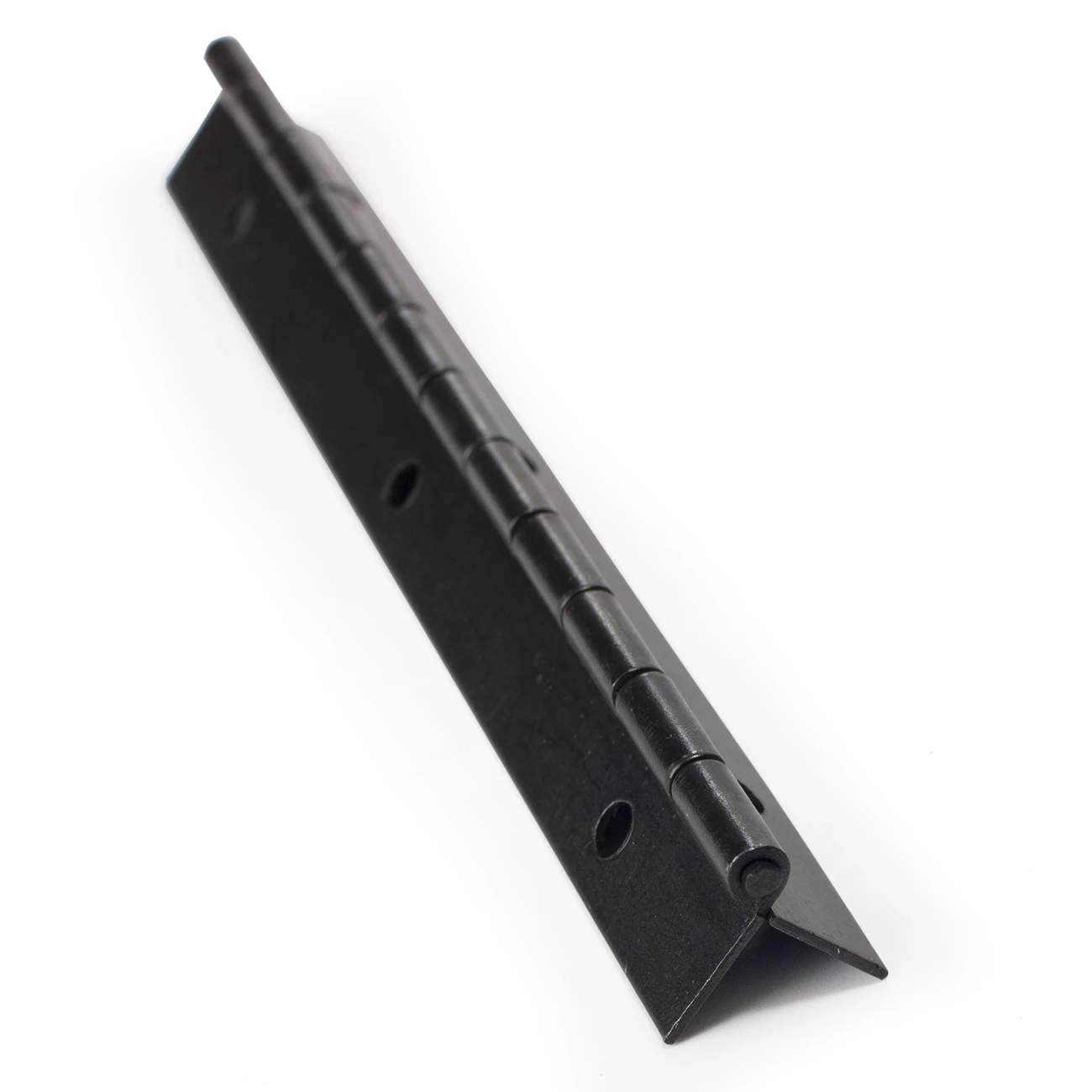 6 Inch Piano Hinge Continuous Hidden Concealed Black Iron Steel Economical Offset Small Single Wrap Piano Hinges