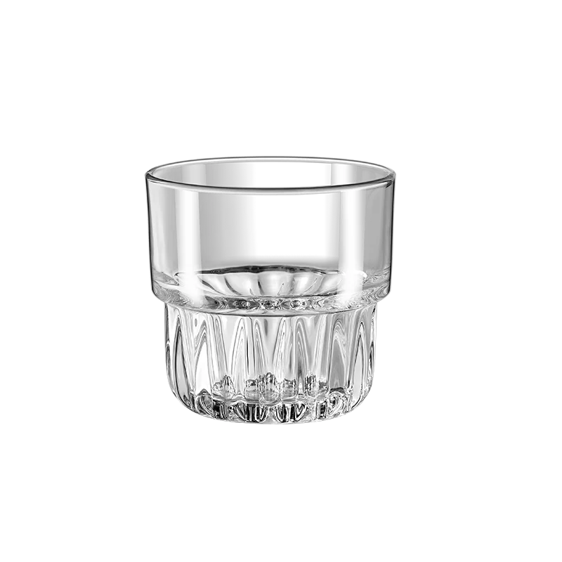 SIMELO superior quality High borosilicate glass material Coffee Cup 80ML Cocktail Beer mug Transparent Wine Glass Coffee Cup