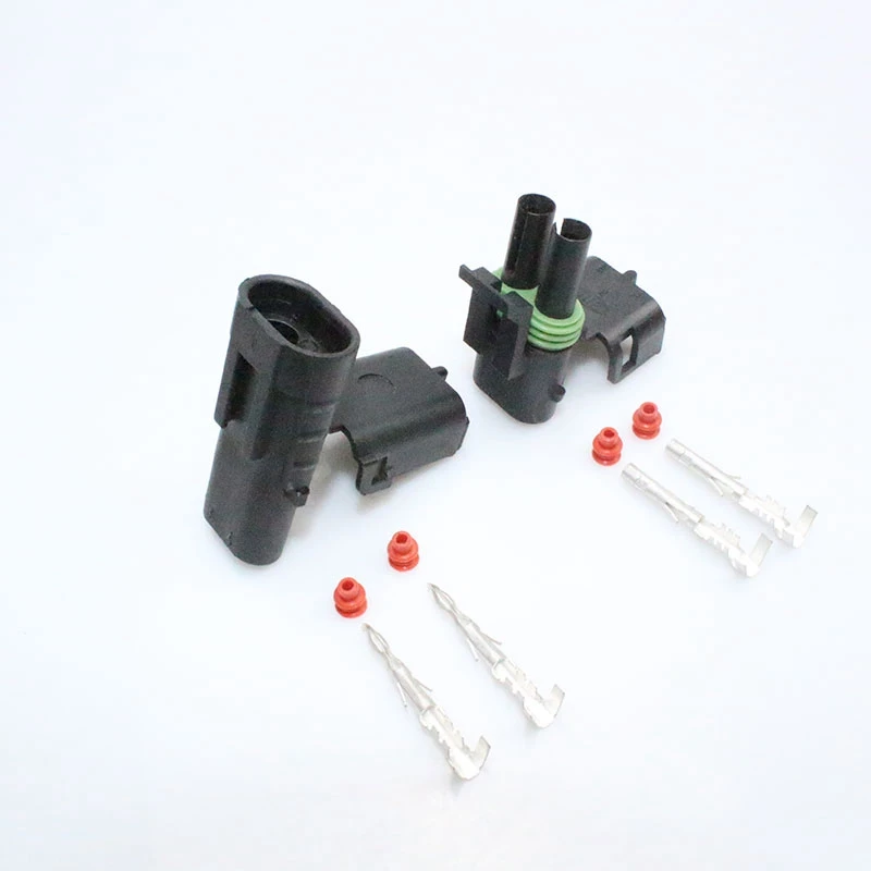 Durable automobile taillight seat heating connector white automobile connector pins automobile waterproof power cable connector
