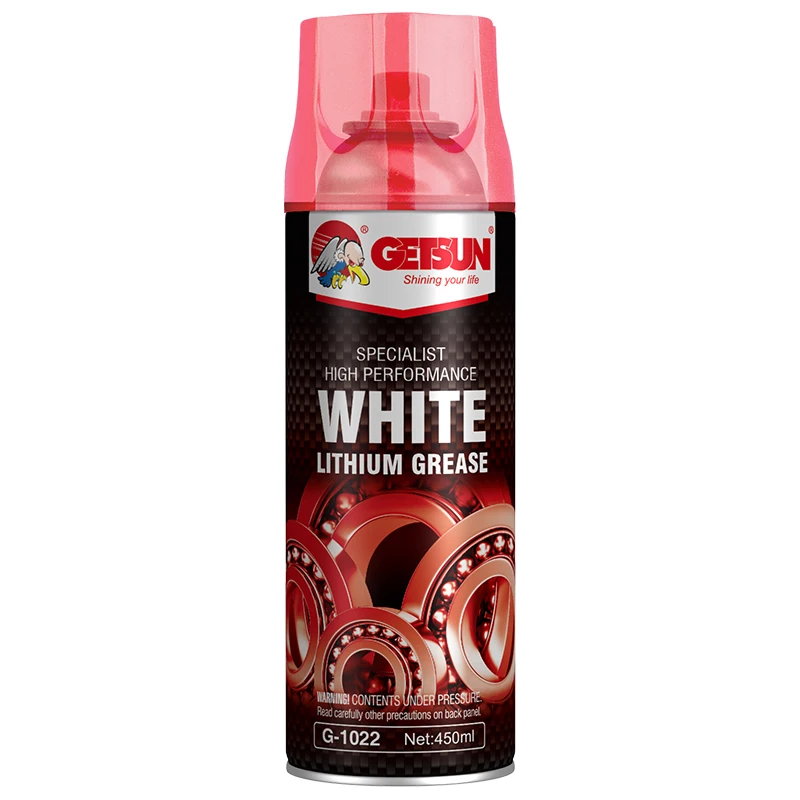 Getsun Anti Rust White Lithium Grease Lubricant Spray