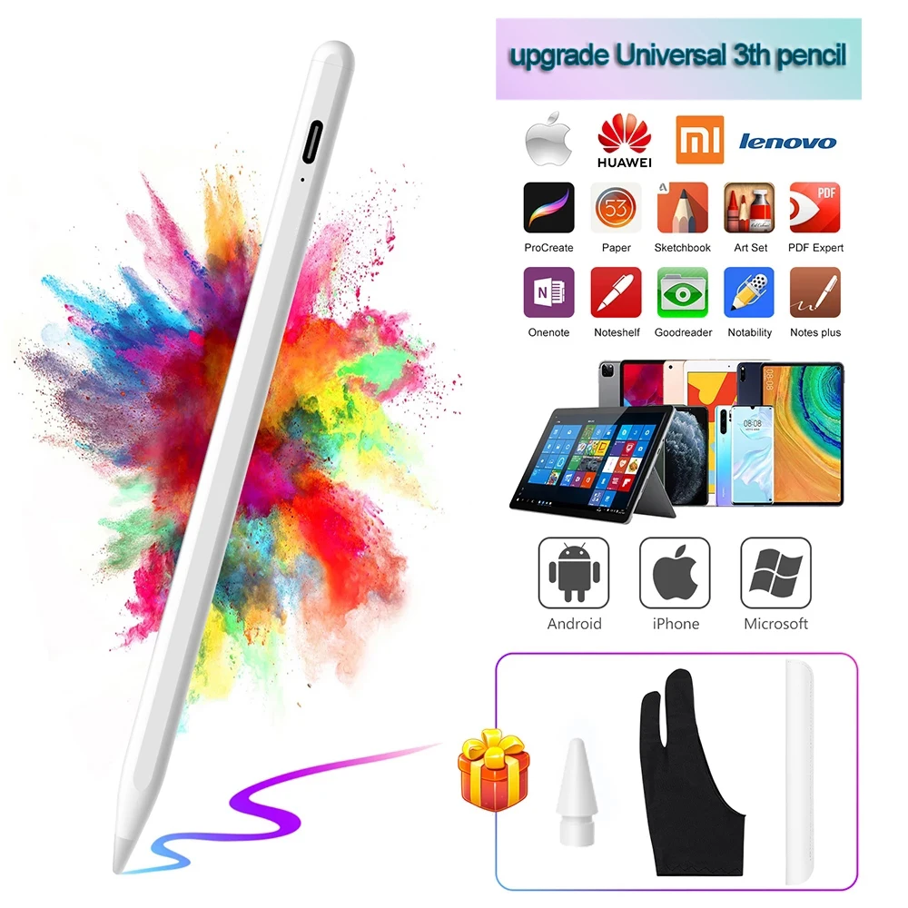Активный стилус совместим с ipad cellpnone apple pencil