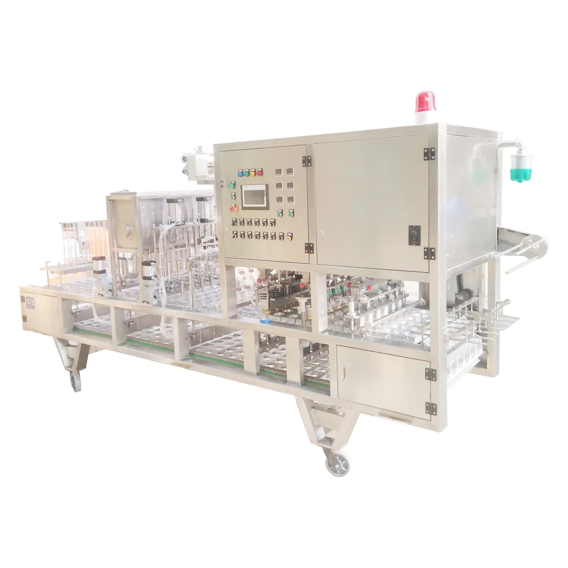 Customized Automatic Small Cup jelly fruit jam Chocolate Sauce Cup Filling Sealing Machine