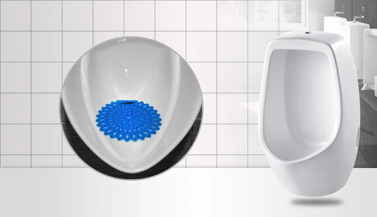 Private Label Urinal Cake Anti Splash Stop Odor Man Toilet Refresh Scent Long Last EVA Urinal Screen Mat Eco friendly