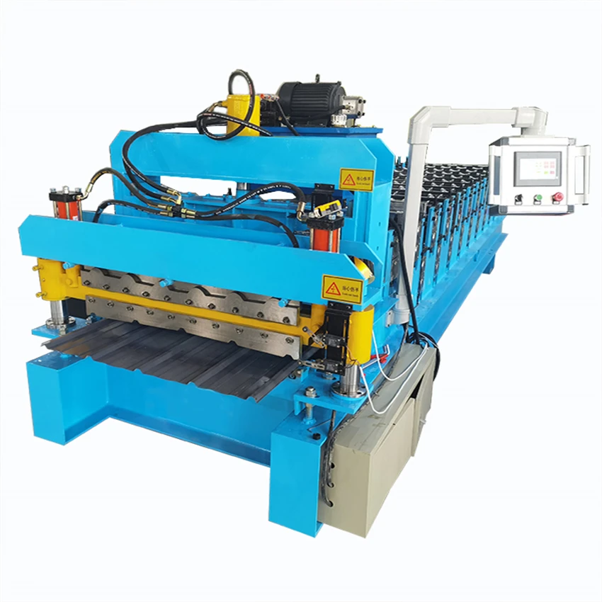 WDL factory sale color steel tile cold roll making machine tool for roofing panel