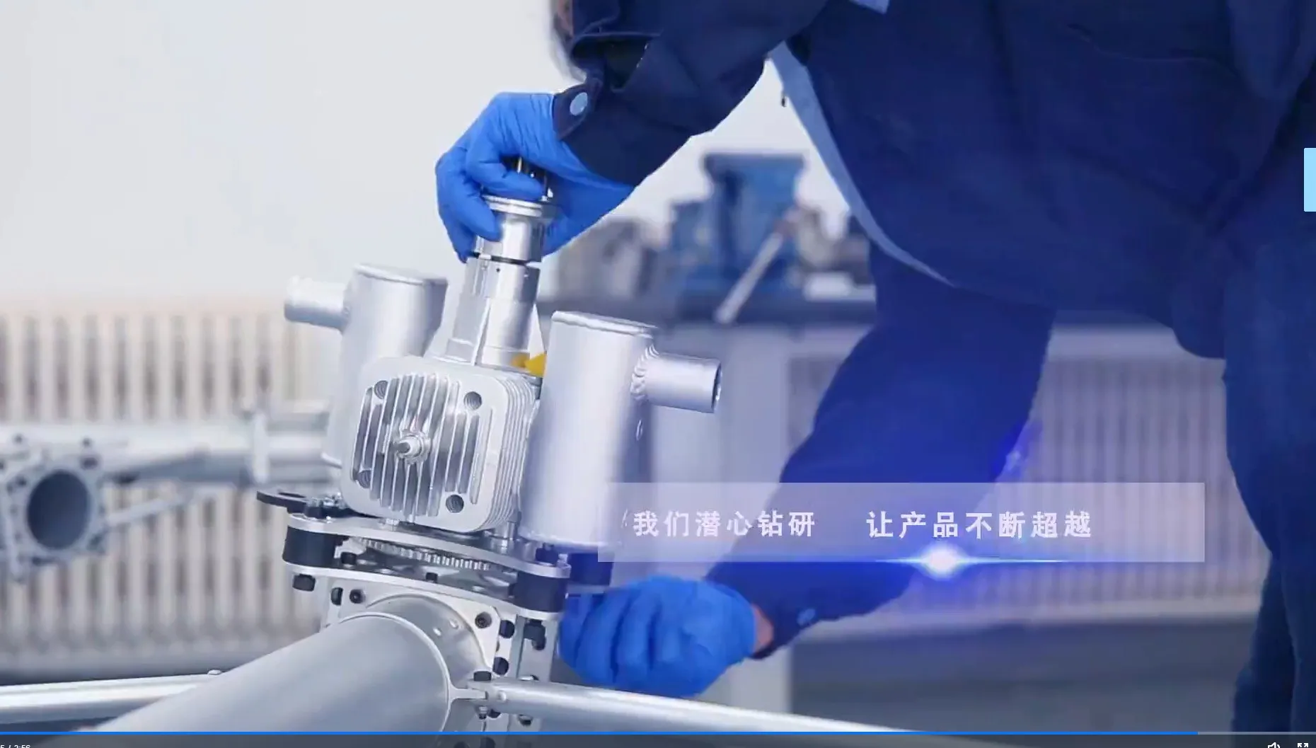 Big load capacity oil driven Factory price fire brigade use firefighting drone