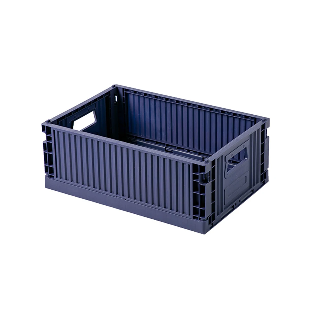 Новый продукт, дешевый Штабелируемый Пластиковый складной ящик для хранения, цена