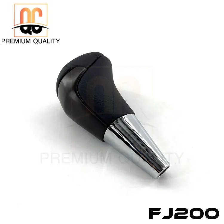 Good price of wood and leather Automotive transmission shift knob for FJ200 Cruiser LC200