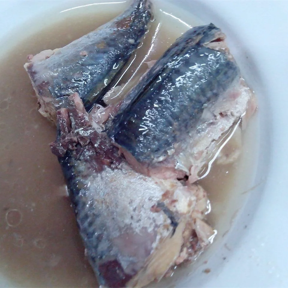 
Good Taste Canned Mackerel Fish In Nature Oil Brine 155g 425g 