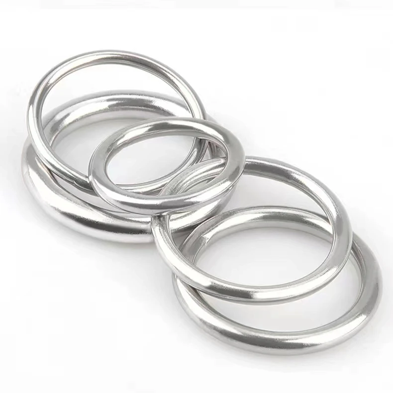 China OEM 100mm metal ring stainless steel O ring