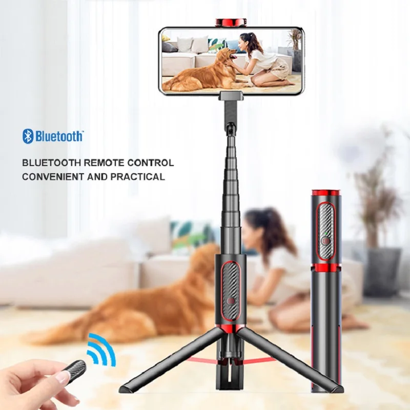 Mini Selfie Stick Mobile Phone Tripod for Smartphone aro de luz con with Tripod Stand