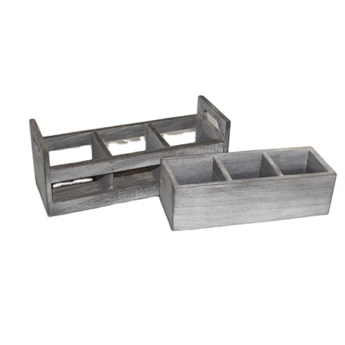 Hot Selling Good Quality Custom Made Rectangle Wooden Plant Box