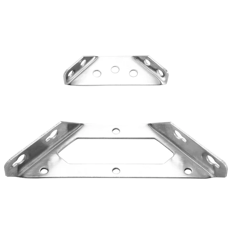 Stainless Steel Furniture Accessories Angle Bracket 90 Degree Angle Code L-shaped Furniture Hardware Connector Accessories
