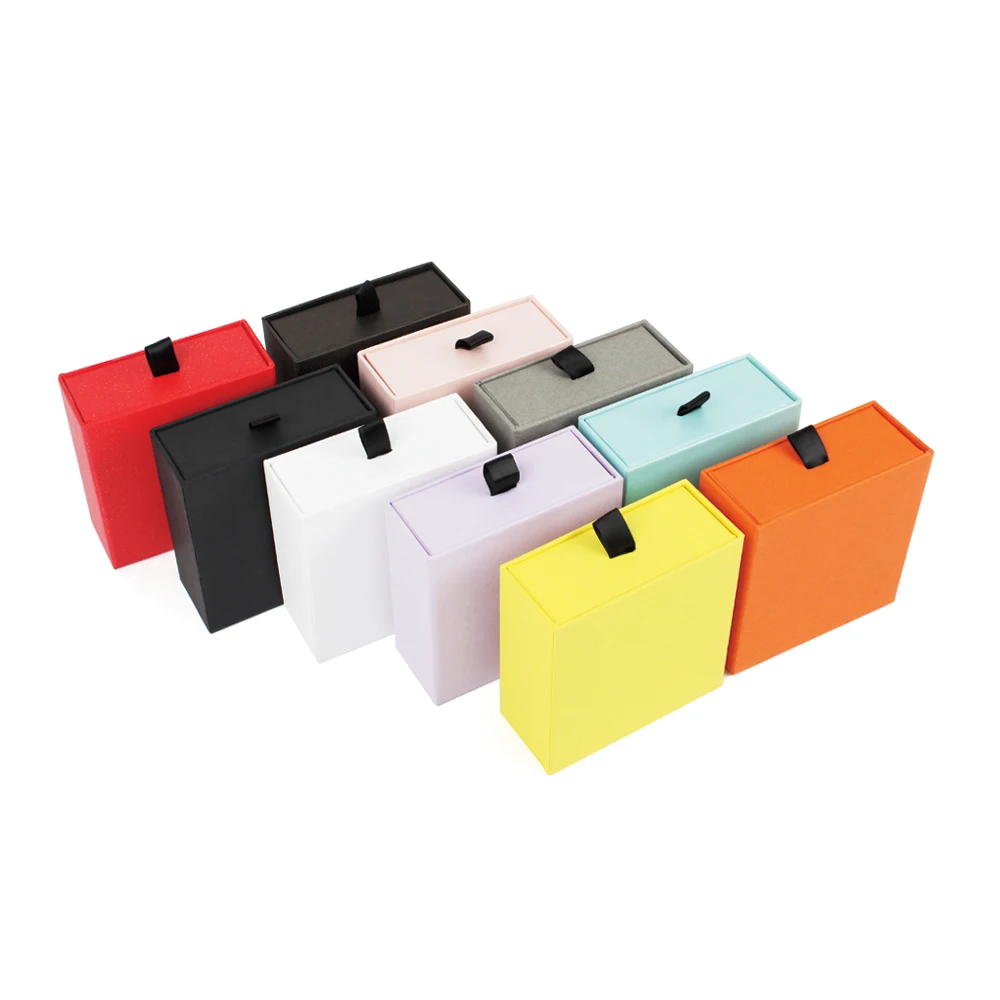 Eco Friendly Rigid Cardboard Sliding Packaging Drawer Gift Box For Jewelry/Clothing/Cosmetics
