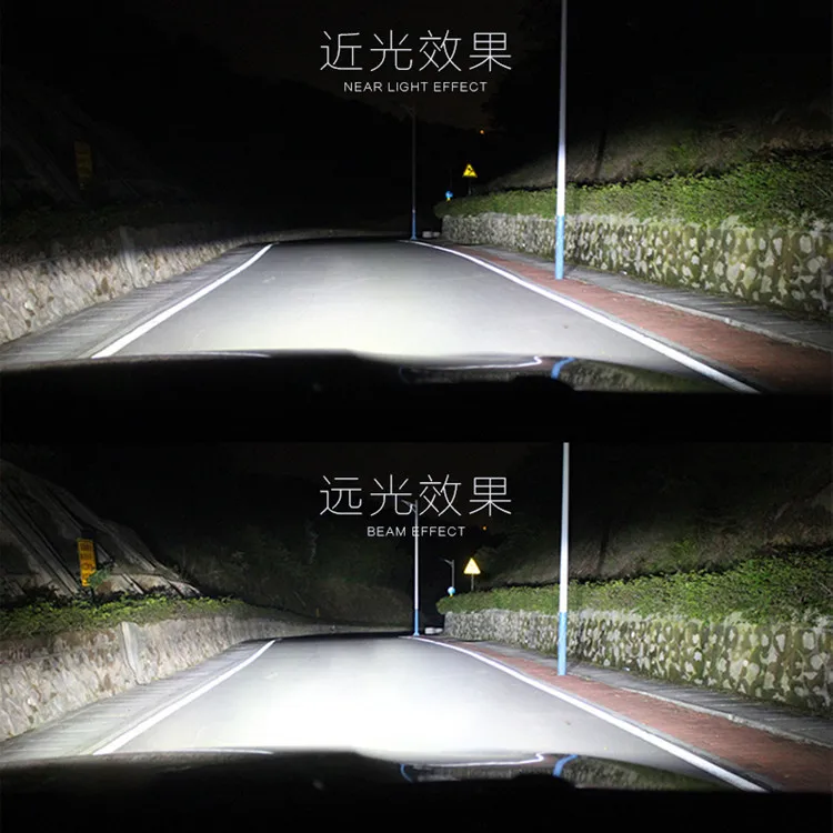 KARUN CE RoHS certificated Rocket R4 4800lm 40W H11 led headlight with ETI Automotive Custom Chips
