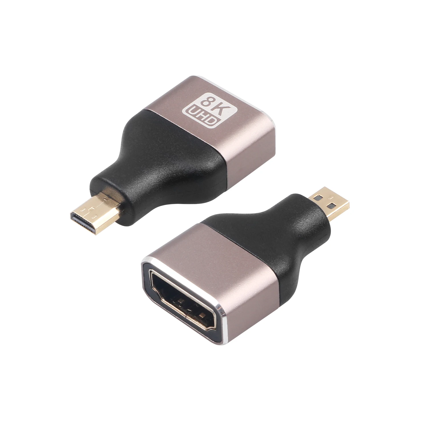 Micro HDMI Adapter HDMI Female Type-A to Micro HDMI Male Type-D Gold Plate Converter Adapter