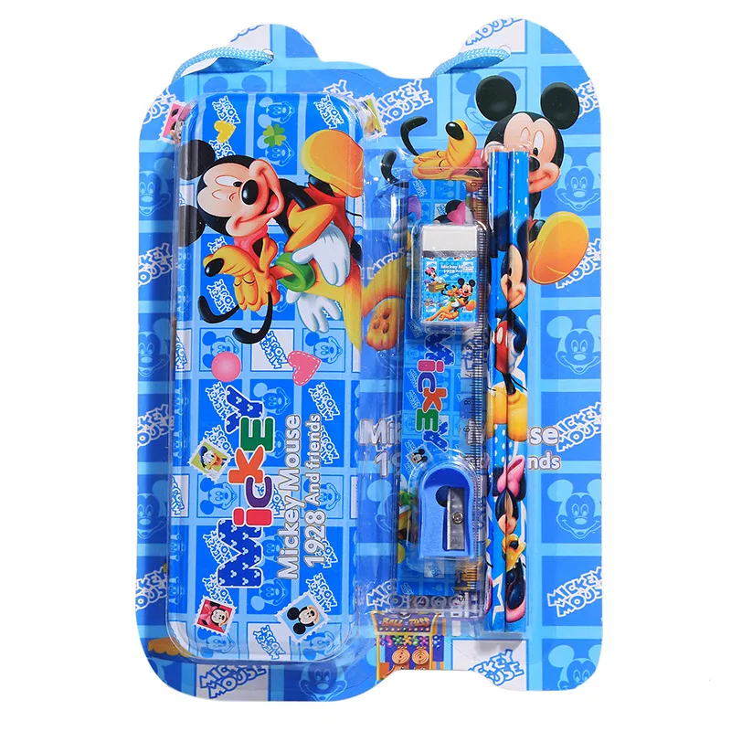 Small suction card prize gift exquisite fashion animation modeling stationery set school supplies for student stationery set