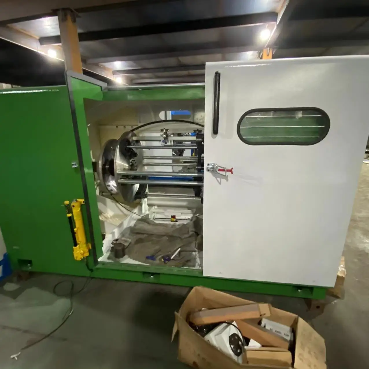 Производственная линия медной проволоки/машина для производства электрических кабелей из одного скручивания медной проволоки