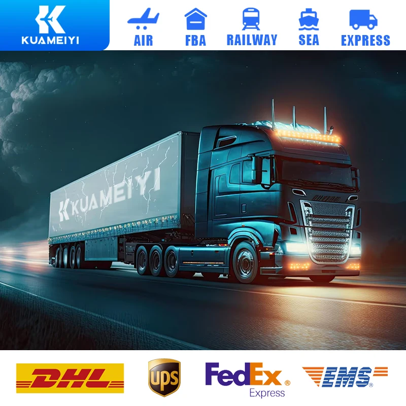 Fast Door to Door Logistics Service LCL FCL DHL UPS FEDEX Express Trucking Sea Air Freight Forwarder  Shipping Agent