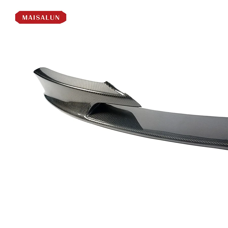 Mp Style Carbon Fiber Front Bumper  Lip For BMW 3 Series  F30 F35 2012+