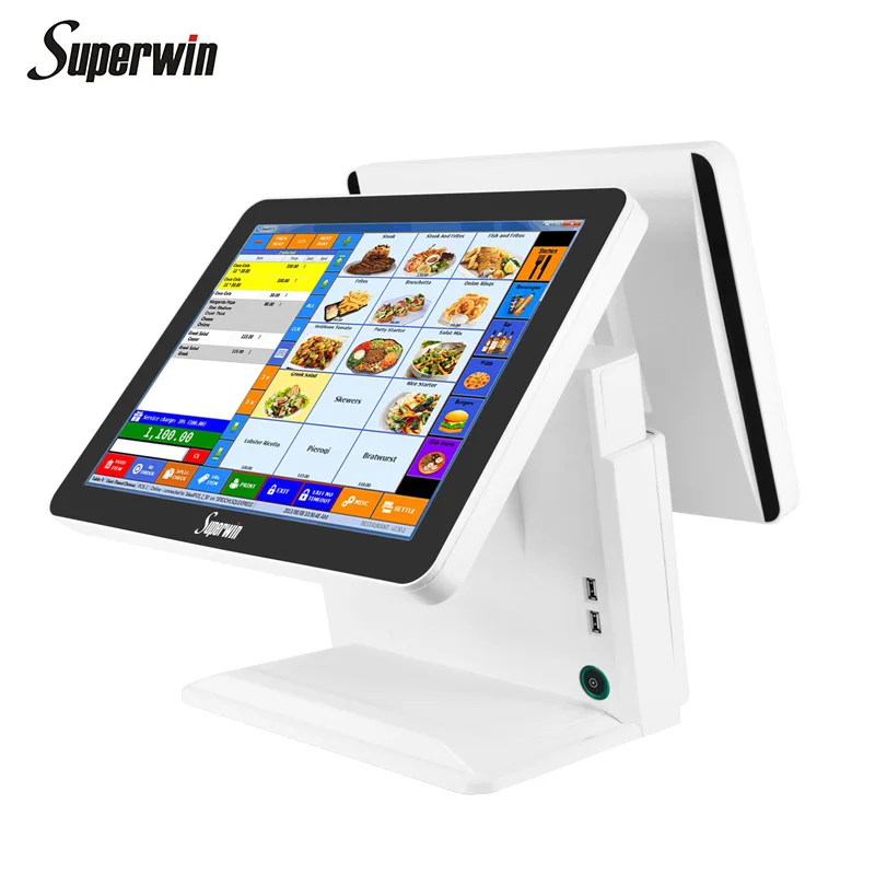 pos machine touch screen 15 windows pos terminal system windows dual screen veja pos terminal machine