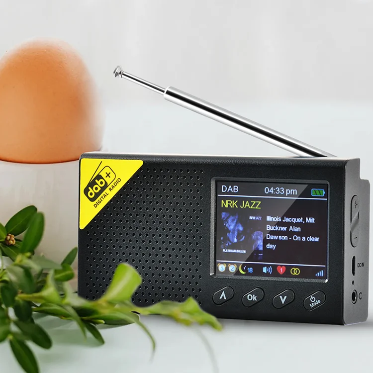 Pocket Mini Dab Receiver Radio Usb Mp3 Bt Wifi Internetet Am Fm Dab Digital Radio Portable Emergency Hand Crank Solar Dab Radio