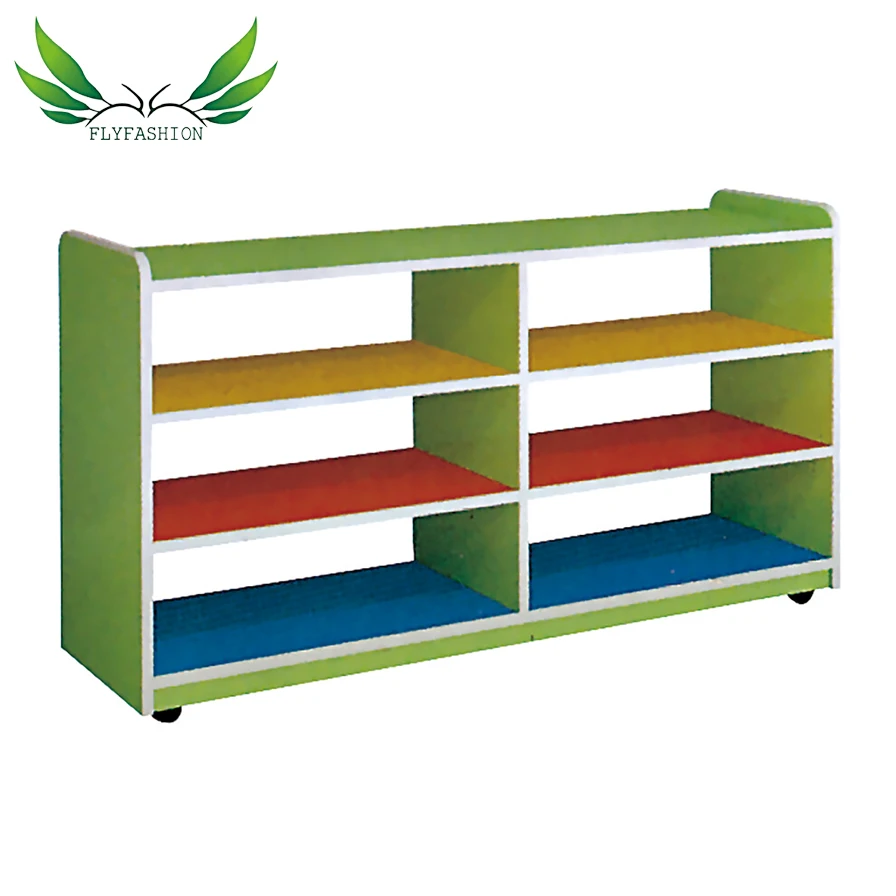 
Preschool/ Daycare Furniture wooden toy storage cabinet for kids 