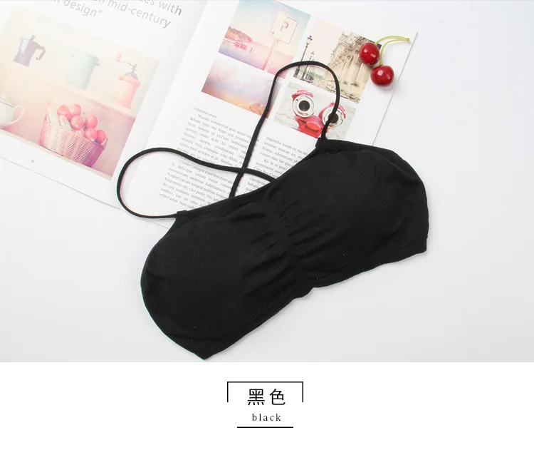 Универсальная базовая кофта для студентов мягкий дышащий цветной бесшовный бюстгальтер с запахом из нейлона и спандекса красивая