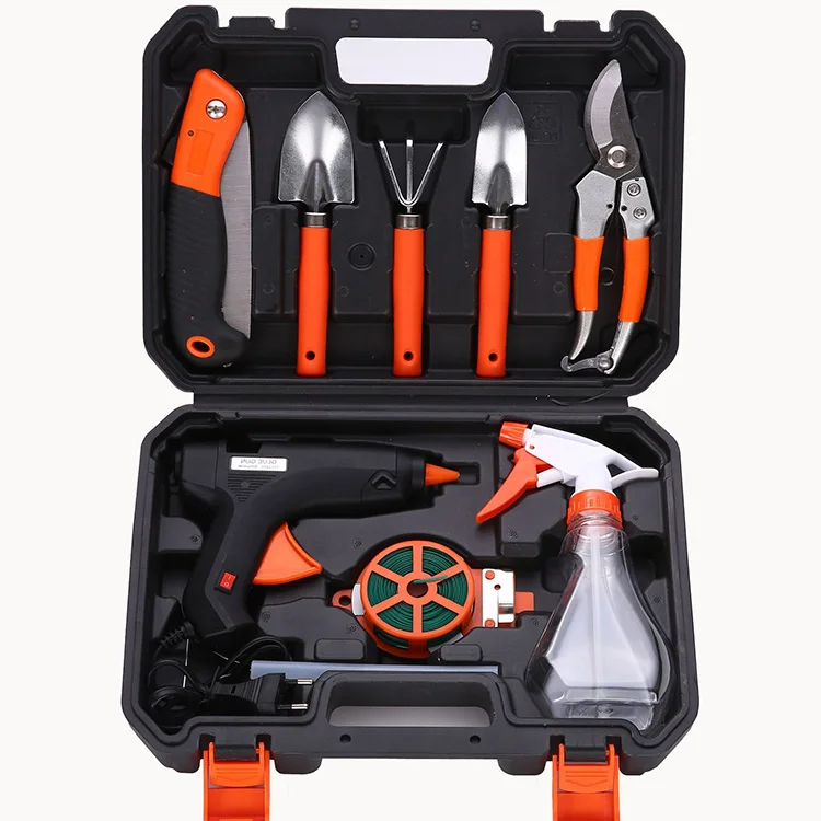 Hardware Toolbox Garden and tools set set electric glue gun set garden gardening tools
