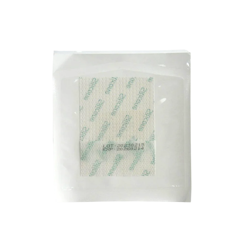 JCMED Skin Silicone dressing Layer Silicone Net Dressing