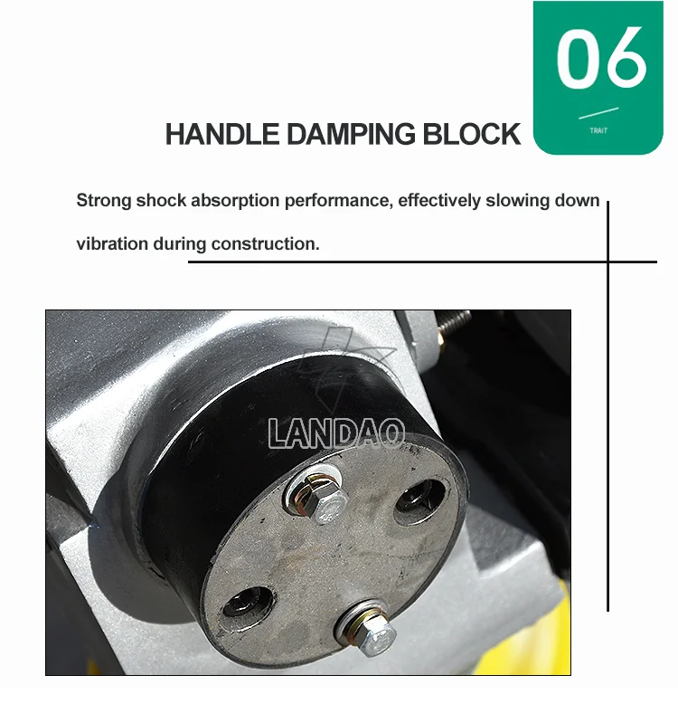 Construction Road Portable Tamper Vibratory Electric Compactor Tamping Rammer