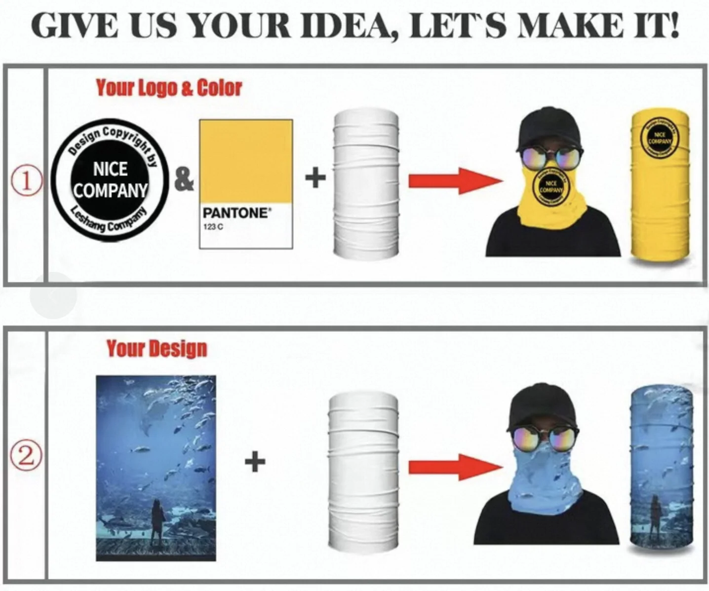 Men Women Sunshade Collar Magic Tube Scarf Head Face Neck Gaiter buffs Bandana Bicycle Fishing Outdoor Sports Headwear Scarf