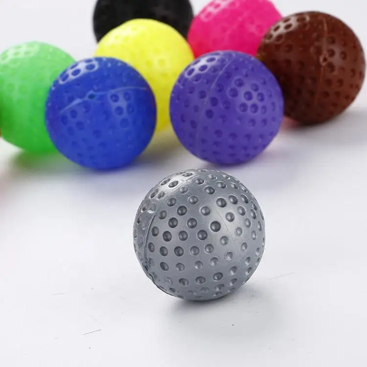 Factory spot wholesale single color hollow plastic golf cat toys
