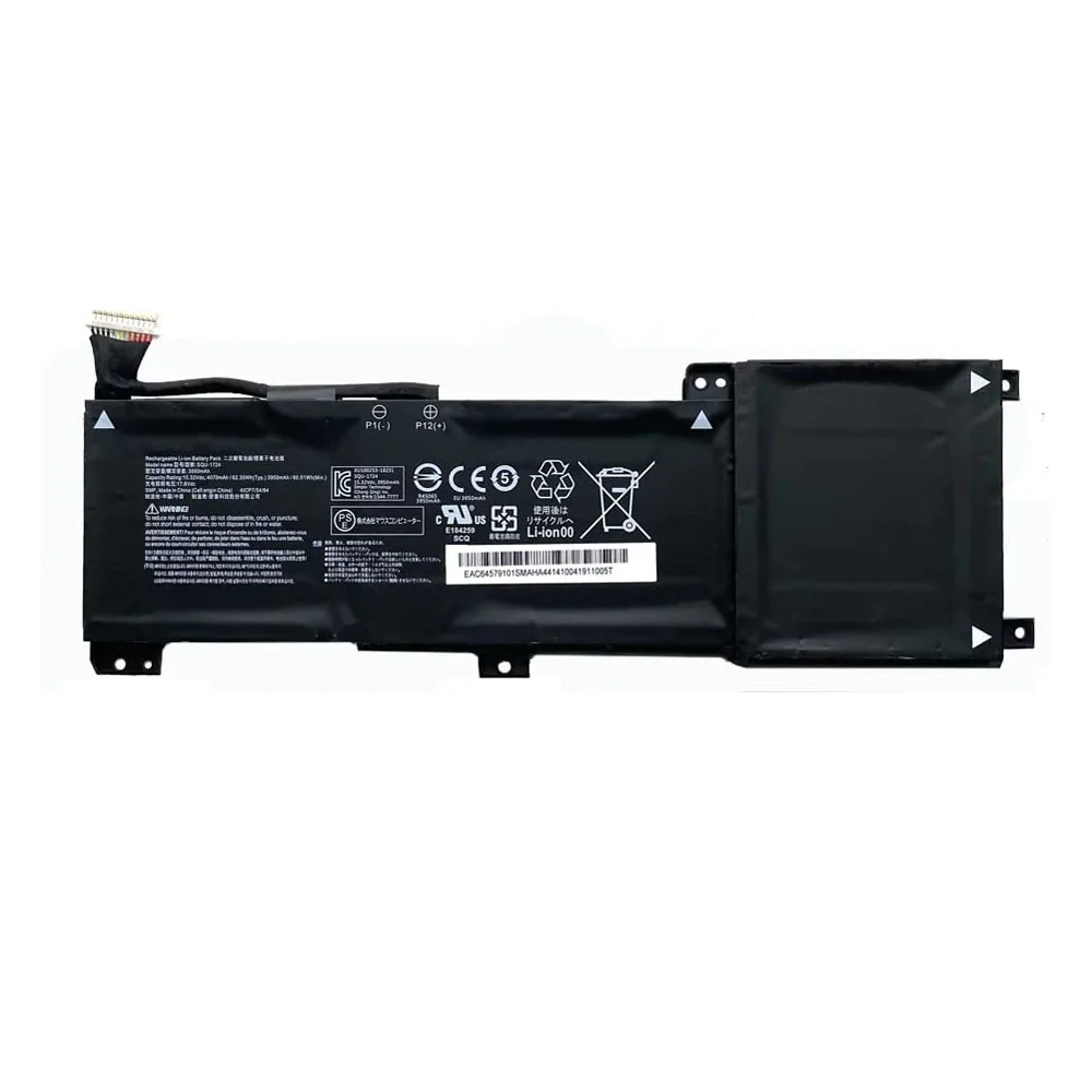 SQU-1723 SQU-1724 Laptop li-ion battery for Hasee Thunderobot GIGABYTE 911 pro AORUS 15-XA 15-WA 15-W9 15-SA 15 X9 Thunder 1723