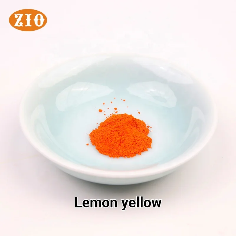Tartrazine 100% High Pure Natural Organic Lemon Yellow Pigment All Color Valid
