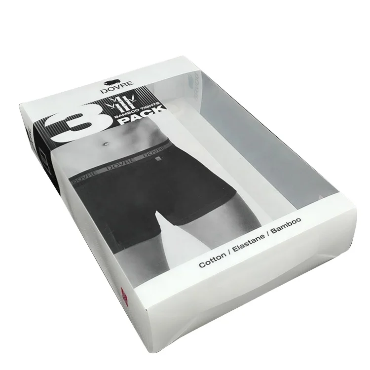 Silk stockings, underwear, acid free acetate clear PVC PET clear packaging gift plastic box