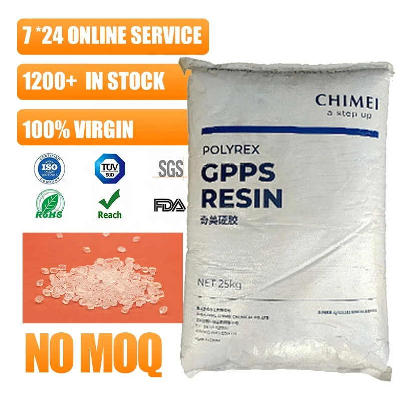 GPPS 525 High impact polystyrene granules gpps raw materials GPPS polystyrene for cutlery
