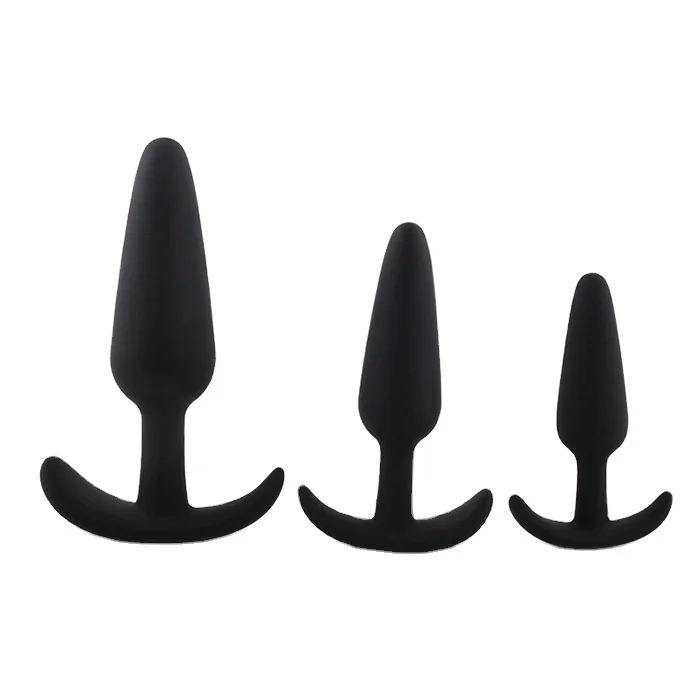 3 шт., Силиконовые анальные пробки для мужчин и женщин