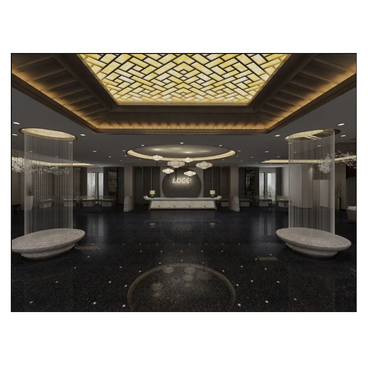 Wholesale Black Terrazzo Vinyl Sheet Interior Home Hotel Subway Flooring Tiles