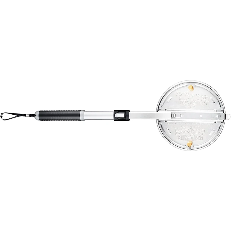 Aluminum Stainless Popcorn Pit Popper Maker Campfire Firepit Popcorn Popper Fire Pot Camp Mini