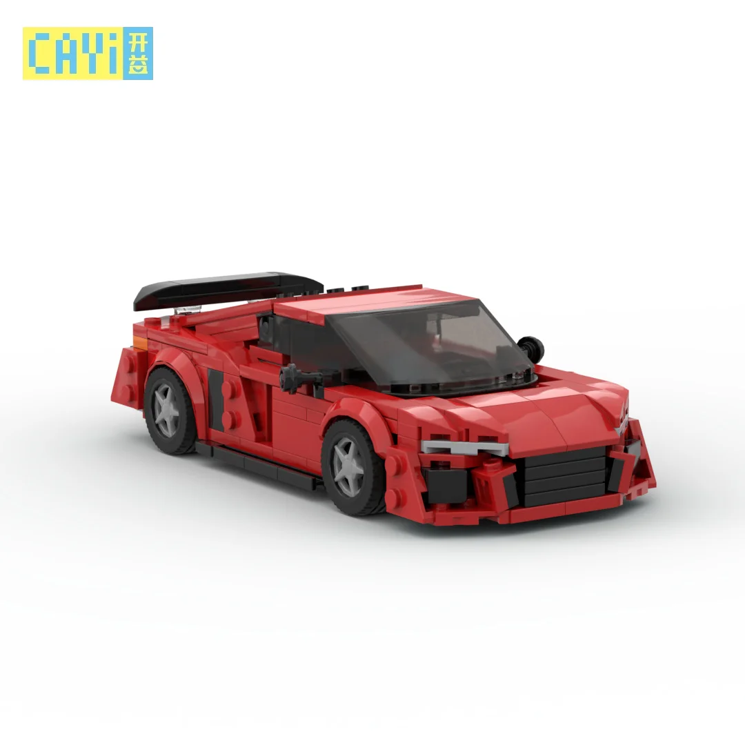 CAYI MOC Car Building Block Sets DIY Technic Block Classic Racing Car Set Mini Model Car Assembly Technical Brick Toys For kids