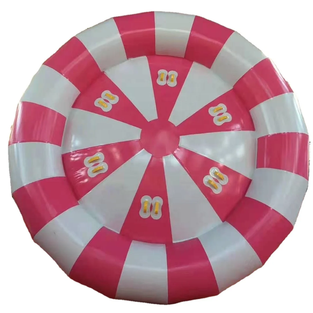 PVC tarpaulin towable inflatable banana boat for waterpark  jetski boat