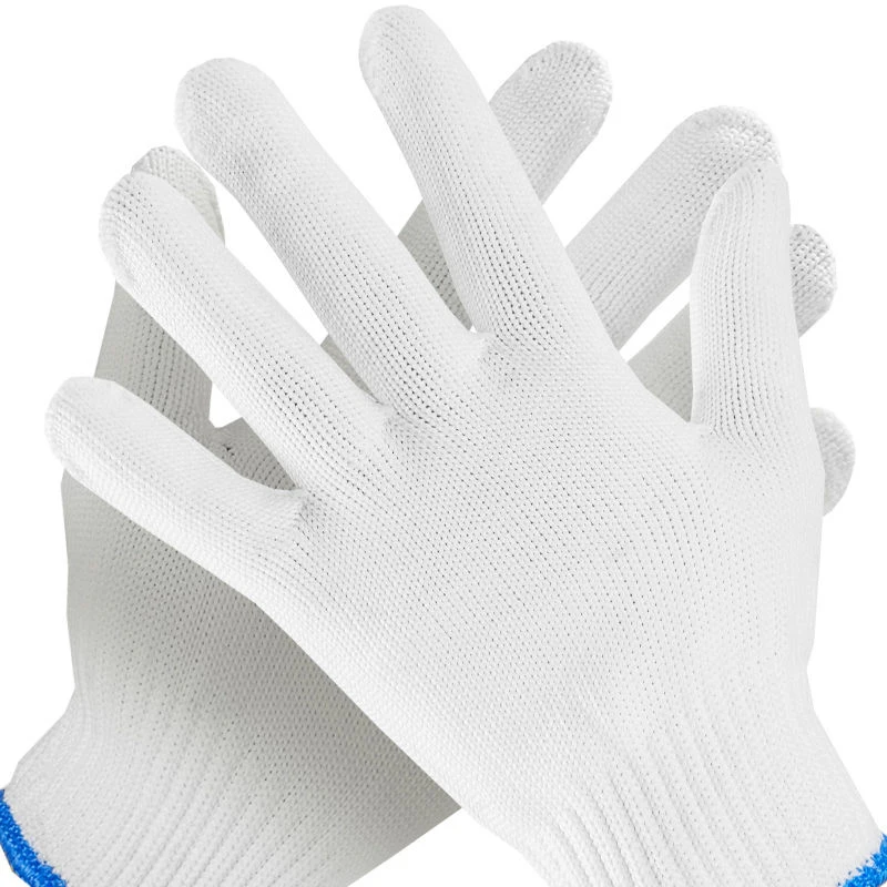 2024 new SDJL Factory Production, 7 Gauge/10 Gauge Knitted Cotton Gloves, Customer Customization