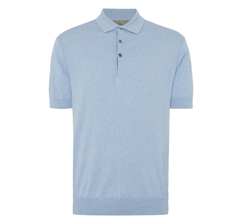 [Free Sample] OEM/ODM Men POLO Shirts Sweater Custom Logo Men Summer Knit Cotton POLO Shirts