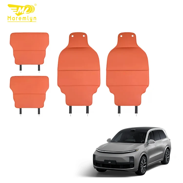 2024 Maremlyn Rear Seat Kick Protection Car Seat Back Anti kick Pad Protector For Lixiang L9 Interior Accessories