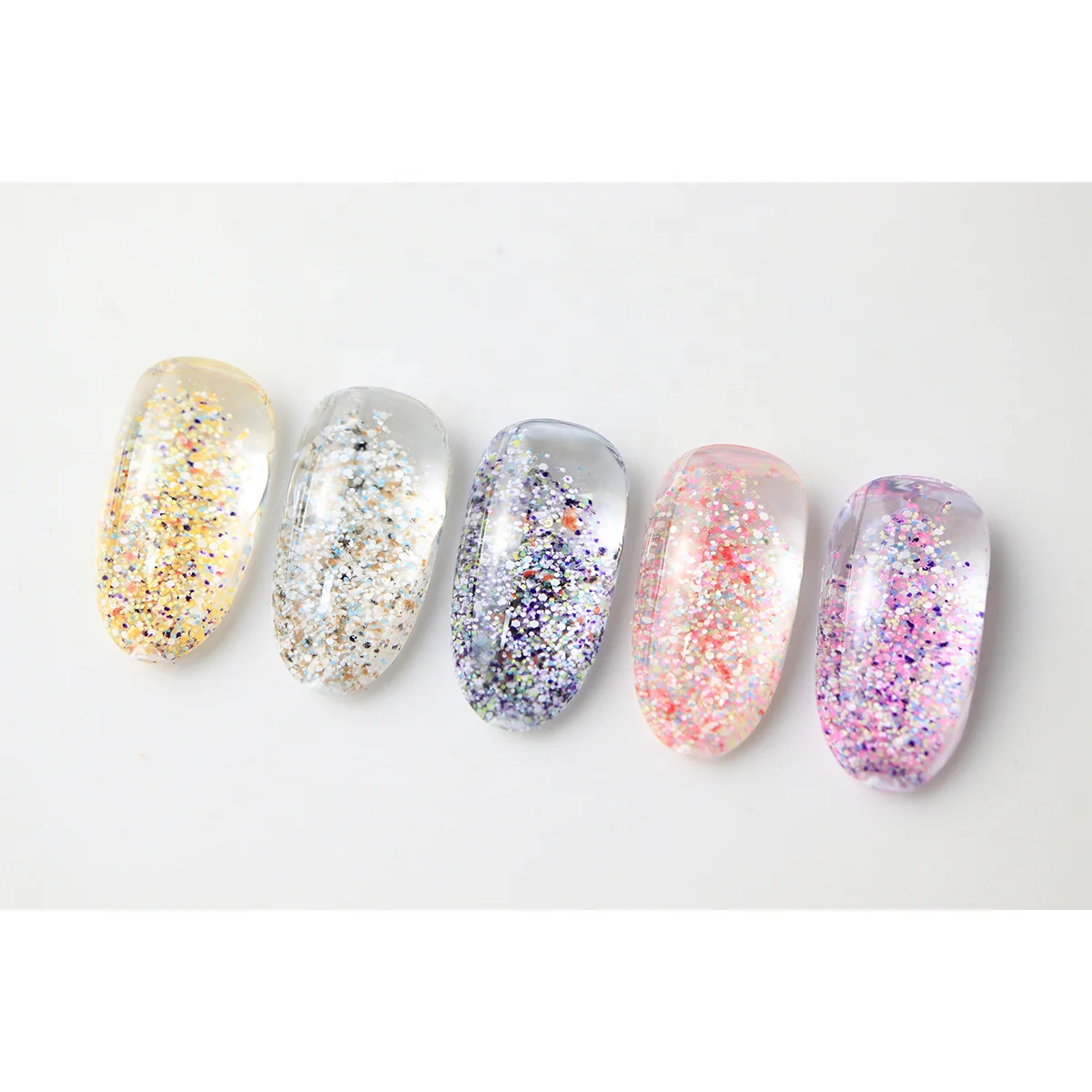 2021 New Arrival 2022 Spring fashion Tweed Gel UV Nail Polish Creamy color glitter flask Soak of Inspiration from Impression