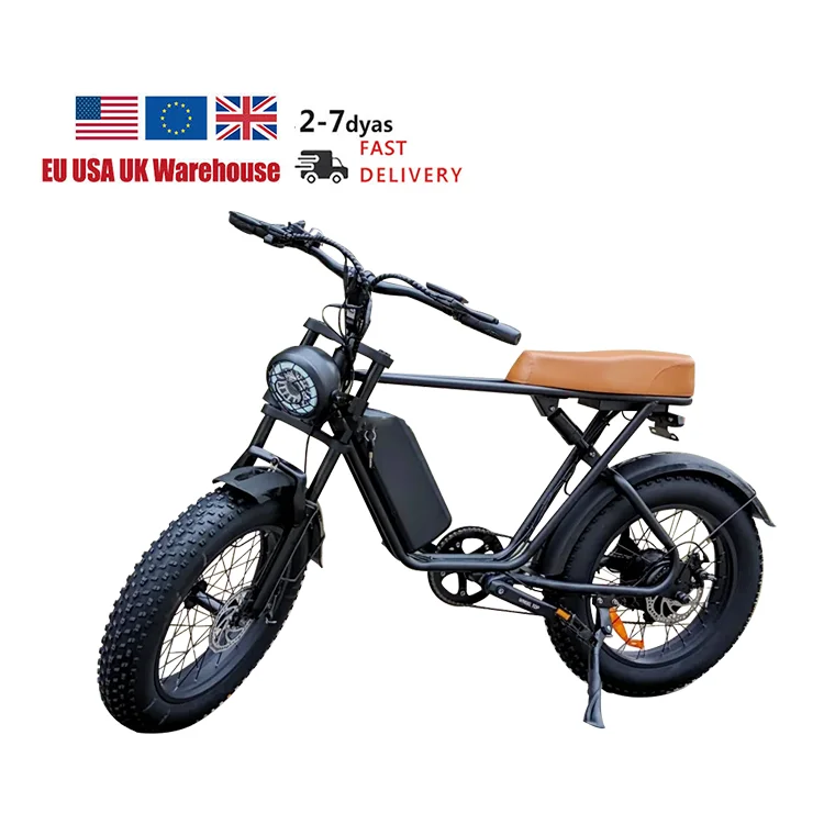 OOKTEK Wholesale Directly 1000w 48v15ah 20 Inch Mountain City Ebike For outdoor bicycle EU/UAS/UK Warehouse stock Electric Bike